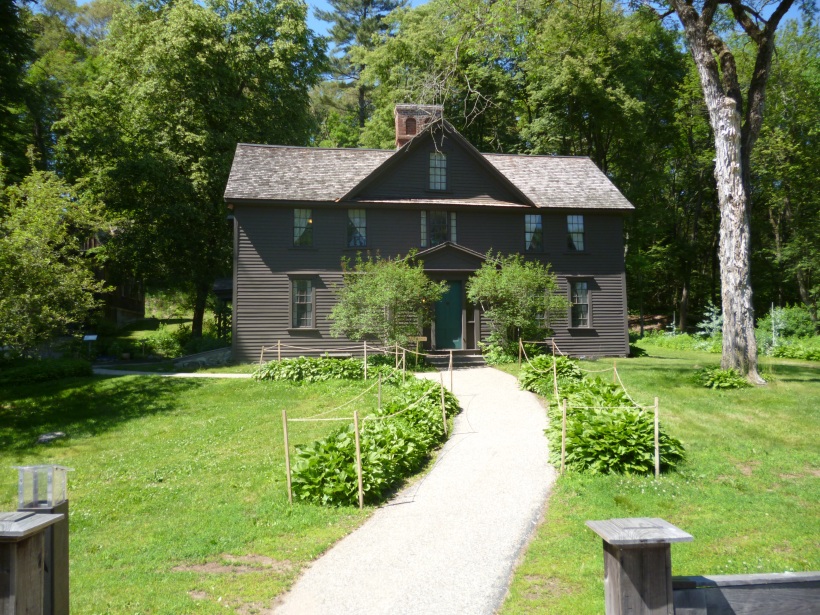 Orchard House, the home of the late Louisa May Alcott